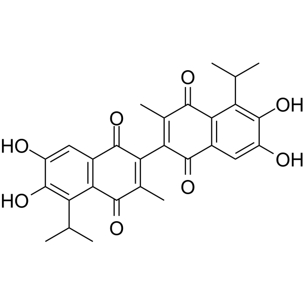 Apogossypolone 886578-07-0